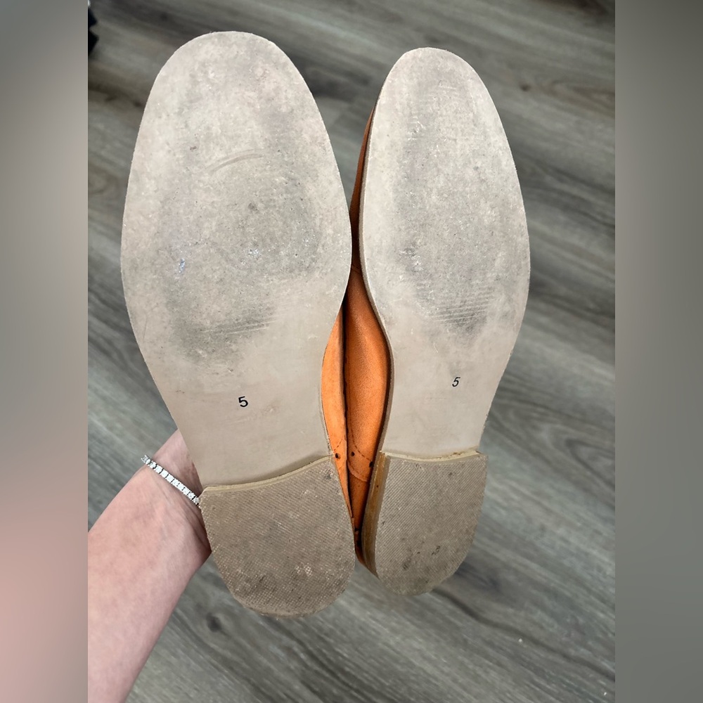 ASOS Burnt Orange Suede Lace-Up Shoes - Picture 2 of 3